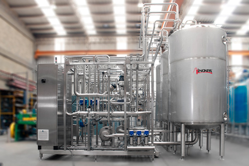 نظام CIP لخط استخلاص القهوة