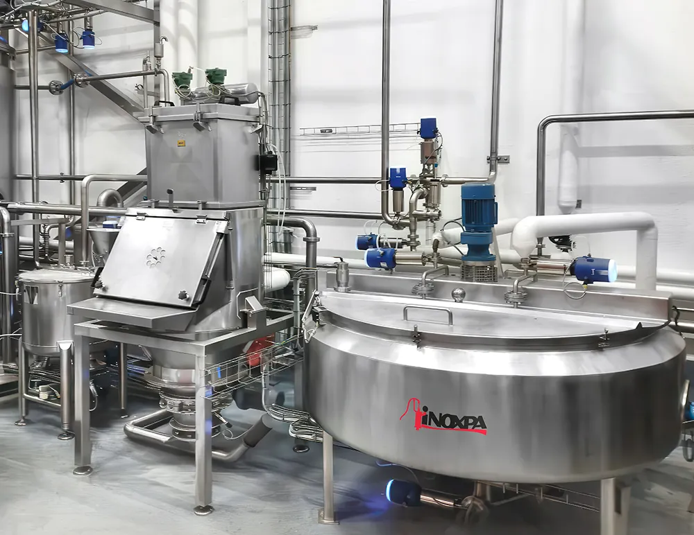 إنتاج مواد التغطية والشراب للآيس كريم